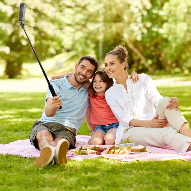 Insta360 osynlig - PULUZ 1.22m Utdragbar Selfiepinne för Insta360