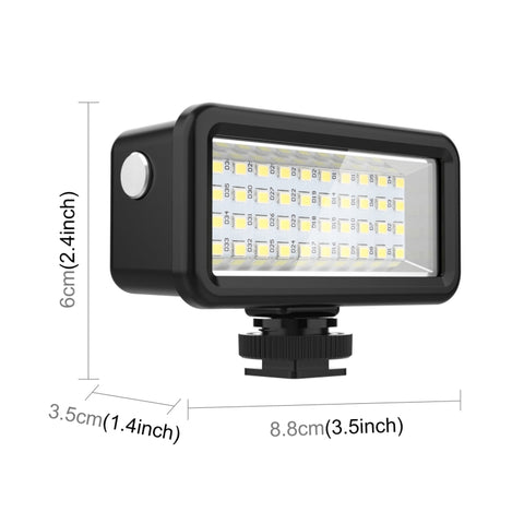 Belysning LED vattentät dyklampa med färgfilter - 750lm - Kit