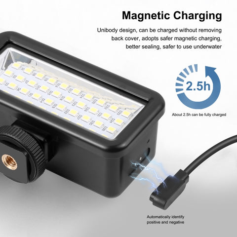 Belysning LED vattentät dyklampa med färgfilter - 750lm - Kit