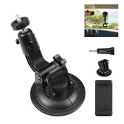 PULUZ Car Suction Cup Mount with Phone Clamp / Screw / Tripod Adapter - Action King