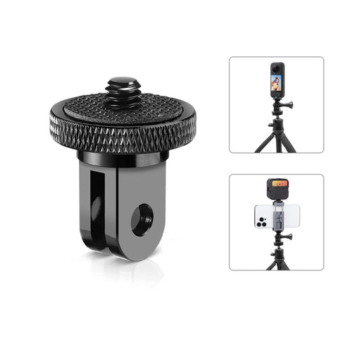 PULUZ 1/4 inch Screw Metal Tripod Mount Action Camera Adapter - Action King