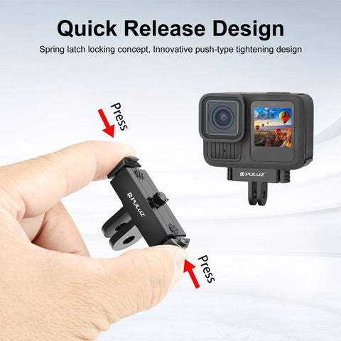 For GoPro HERO13 Black PULUZ Magnetic Quick Release Base Mount - Action King