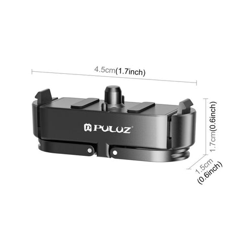 For GoPro HERO13 Black PULUZ Magnetic Quick Release Metal Base - Action King