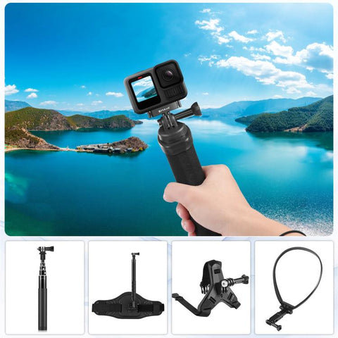 For GoPro HERO13 Black PULUZ Magnetic Quick Release Metal Base - Action King