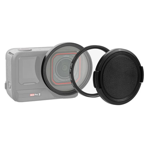 PULUZ 52mm UV Filter Adapter Ring med Linskydd – För Insta360 Ace Pro 2 - Action King