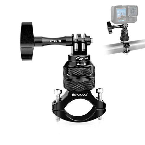 PULUZ 360° Aluminiumfäste för Motorcykel & Cykel