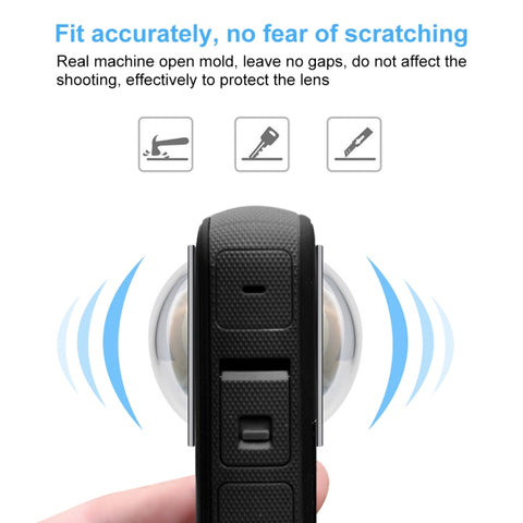 For Insta360 X3 PULUZ Lens Guard PC Protective Cover - Action King