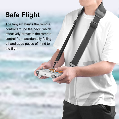 PULUZ Neck Lanyard Strap for DJI Mini 3 Pro / Air 2S / Air 2 / Mavic 2 Screen Remote Control - Action King