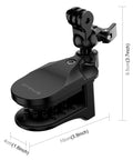 PULUZ Motorcycle Helmet Chin Clamp Mount for GoPro and Other Action Cameras - Action King