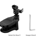 PULUZ Motorcycle Helmet Chin Clamp Mount for GoPro and Other Action Cameras - Action King