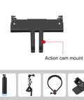 For DJI Osmo Action 4 / 3 PULUZ Magnetic Quick Release Base Expansion Mount - Action King