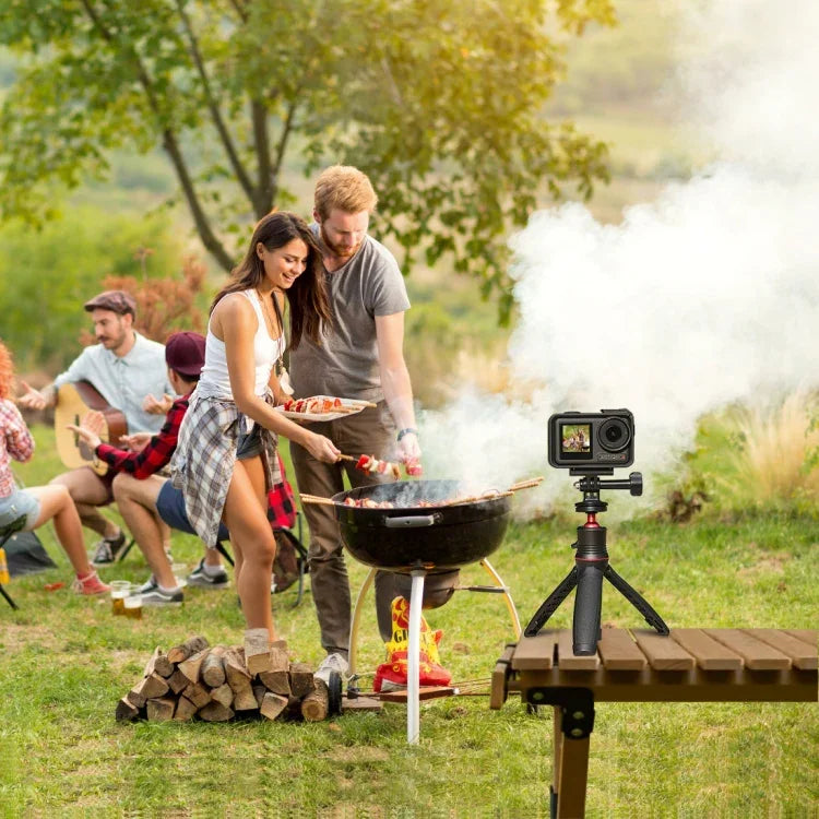 For DJI Osmo Action 4 / 3 PULUZ Magnetic Quick Release Base Expansion Mount - Action King