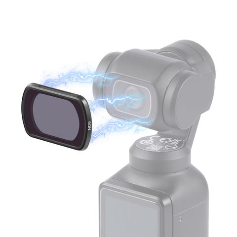 For DJI&#160;Pocket&#160;3 PULUZ Magnetic ND8 Camera Lens Filter - Action King