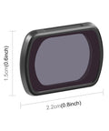 For DJI&#160;Pocket&#160;3 PULUZ Magnetic ND8 Camera Lens Filter - Action King