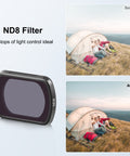 For DJI&#160;Pocket&#160;3 PULUZ Magnetic ND8 Camera Lens Filter - Action King