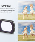 For DJI&#160;Pocket&#160;3 PULUZ Magnetic Camera Lens UV Filter - Action King