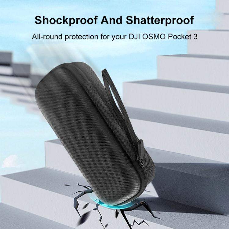 For DJI Omso Pocket 3 PULUZ Mini Body Bag Portable EVA Storage Bag - Action King