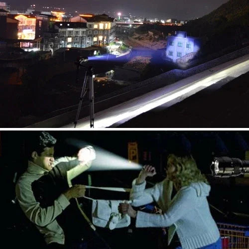 Zoombar Cree Q3-WC ficklampa – Kompakt LED med 180 lumen och bältesclip