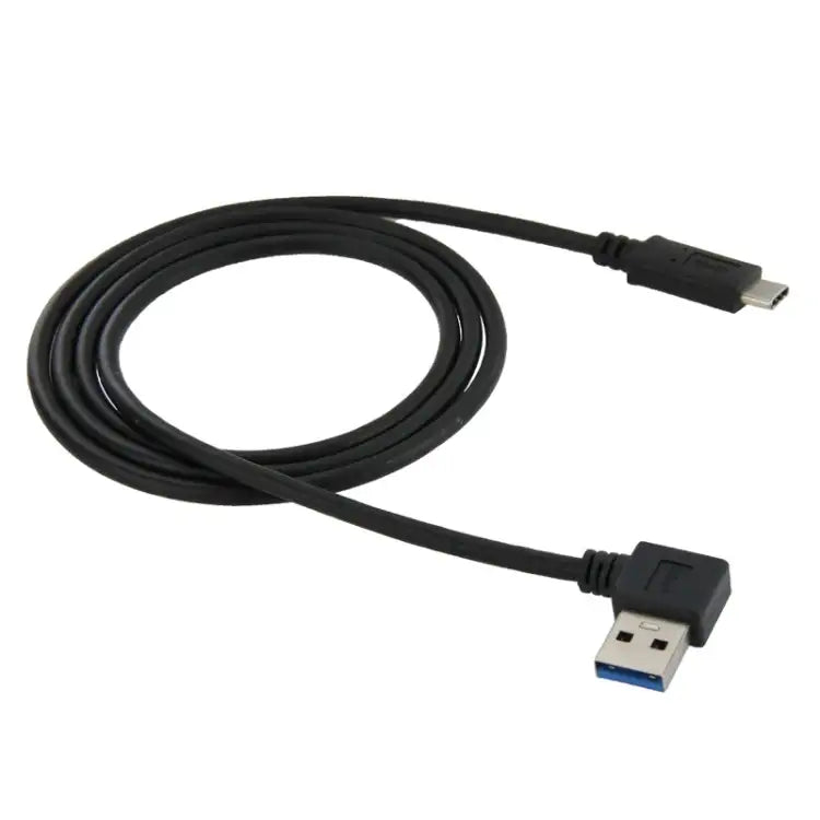 1m USB-C / Type-C 3.1 Hane till USB 3.0 vinklad