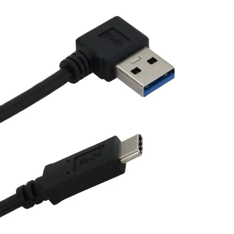 1m USB-C / Type-C 3.1 Hane till USB 3.0 vinklad