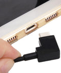 30cm USB to USB-C / Type-C Right Angle Data Connector Cable for DJI SPARK / MAVIC PRO / Phantom 3 & 4 / Inspire 1 & 2, USB to USB-C / Type-C - Action King