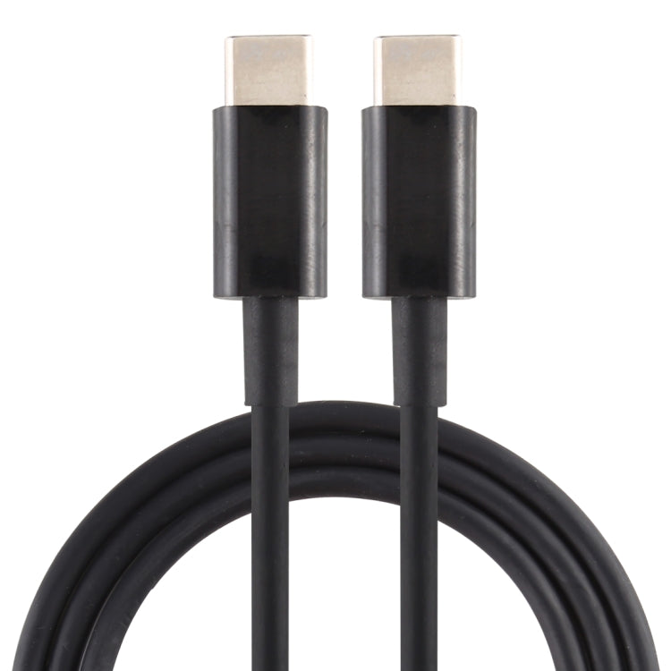 Svart USB-C snabbladdningskabel 2 meter med PD 5A för snabb överföring och laddning.