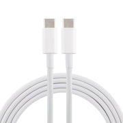 Svart USB-C snabbladdningskabel 2 meter med PD 5A för snabb dataöverföring och laddning.