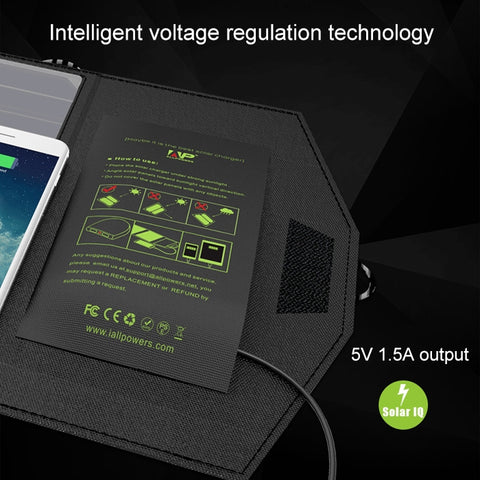 ALLPOWERS 10W Vikbar Solpanel