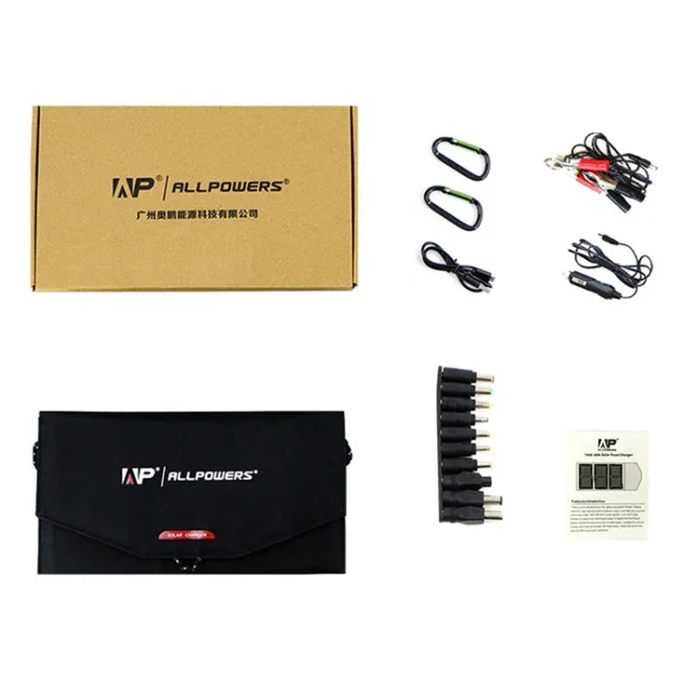 ALLPOWERS 21W Vikbar Solpanel