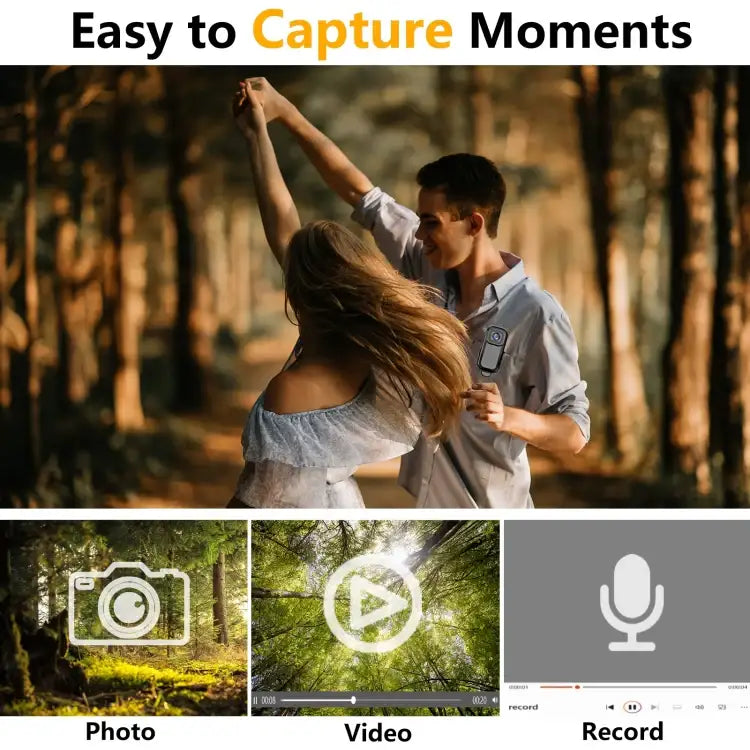 Mini Actionkamera 1080P för Sport och Äventyr