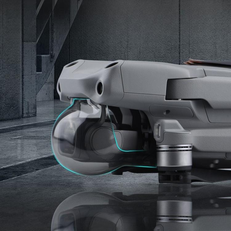 Gimbalskydd för DJI Air 2S – skyddar kameran under transport, genomskinlig plast.
