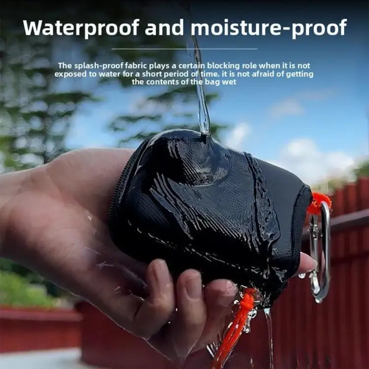 Sports Kamera Body Storage – förvaringsväska för sportkamera med GoPro och tillbehör, svart.