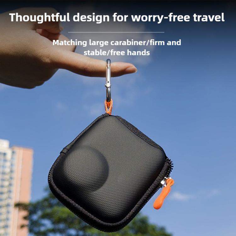 Svart förvaringsväska "Sports Kamera Body Storage" för att skydda din sportkamera och tillbehör.