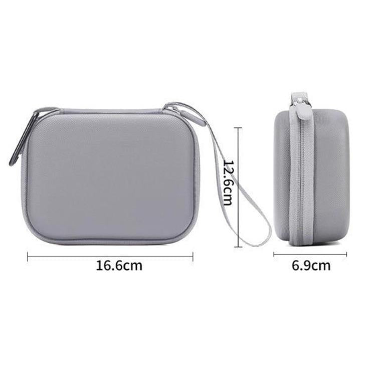 DJI Osmo Nano bärbar förvaringsväska, svart, vattentålig, skyddar kamera och tillbehör.