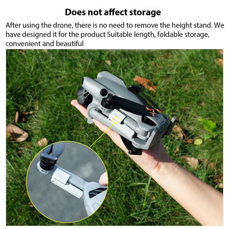 Fällbart Icke-Avtagbart Landningsställsförhöjare för DJI Mini 5 Pro