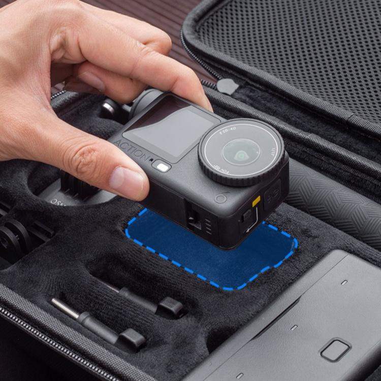 Mångsidig Förvaringsväska för Actionkamera. Skyddar kameran och tillbehör. Robust & kompakt.