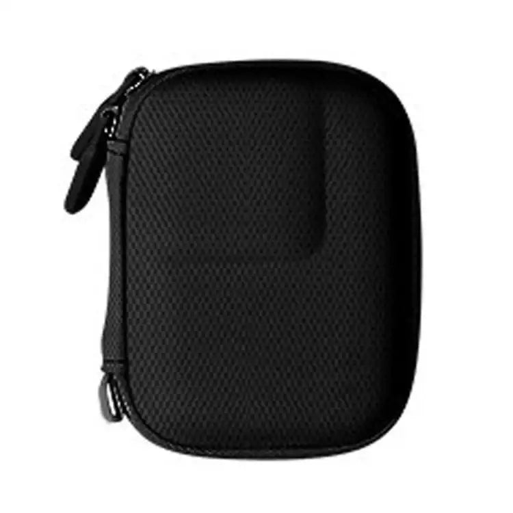 Stöttålig förvaringsväska för Osmo Action kamera, skyddar mot stötar och damm, svart, kompakt.