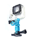 Action Camera Universal Aluminum Alloy Three-way Adjustment Arm 360 Degree Adapter - Action King