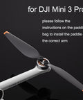 Original DJI For Mini 4 Pro/Mini 3 Pro 2 Pairs Propeller - Action King