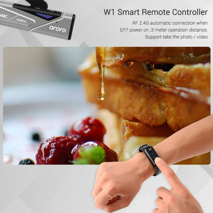 ORDRO EP7 4K Headsetkamera – filma med fri sikt och fria händer