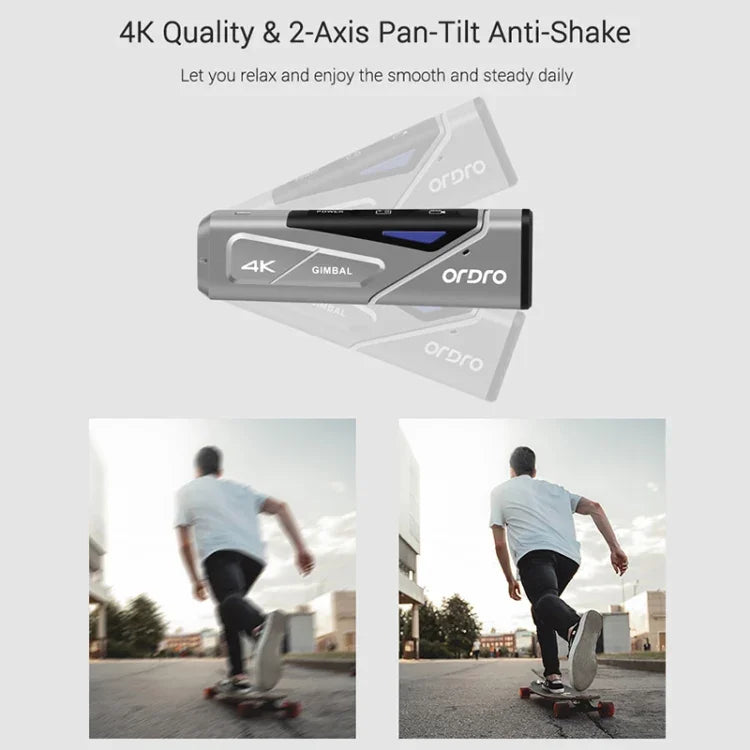 ORDRO EP7 4K Headsetkamera – filma med fri sikt och fria händer