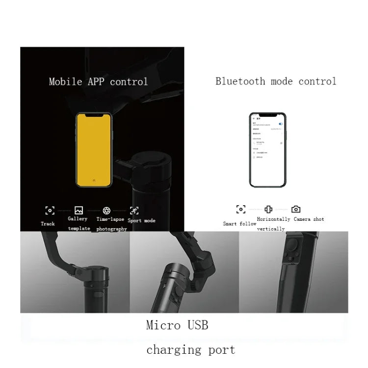Y3 Smart 3-Axlig Mobilgimbal med AI Spårning