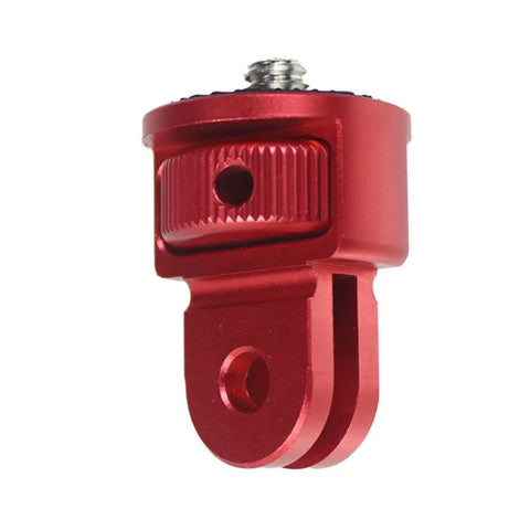 1/4-tums skruvadapter till stativ för GoPro, Insta360 & andra actionkameror – CNC-aluminium - Action King