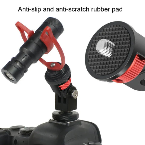 1/4-tums skruvadapter till stativ för GoPro, Insta360 & andra actionkameror – CNC-aluminium - Action King