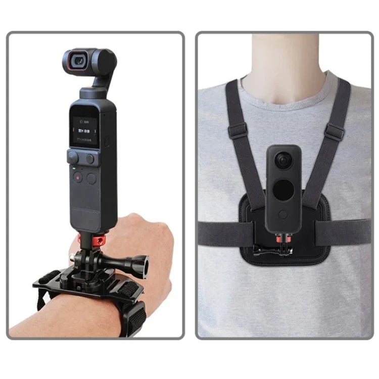 1/4-tums skruvadapter till stativ för GoPro, Insta360 & andra actionkameror – CNC-aluminium - Action King