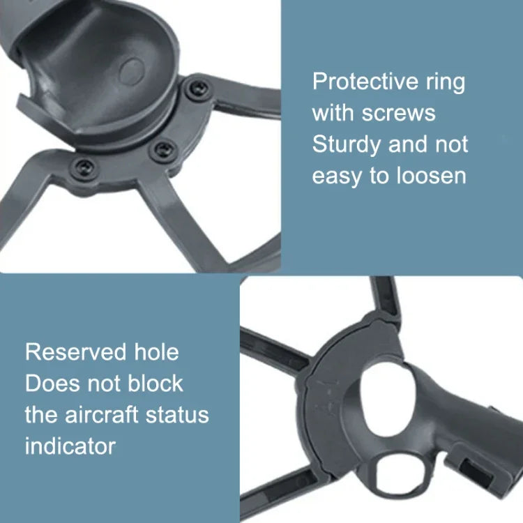 BRDRC Aircraft Propeller Protection Circle Suitable For DJI FPV Combo - Action King