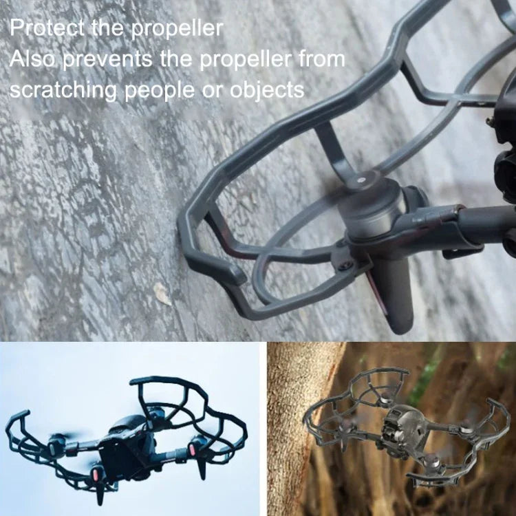 BRDRC Aircraft Propeller Protection Circle Suitable For DJI FPV Combo - Action King