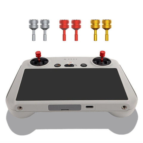1 Pair Sunnylife MM3-YG393 For DJI Mini3 Pro DJI RC With Screen Remote Control Thumb Rocker - Action King