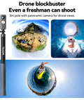 TELESIN 3M Carbon Fiber Selfie Stick Monopod With 1/4 Screw For Action Camera - Action King