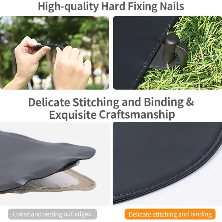 Sunnylife TJP11 80cm Hexagonal Double-sided Folding With Ground Spikes Drone Universal Apron - Action King